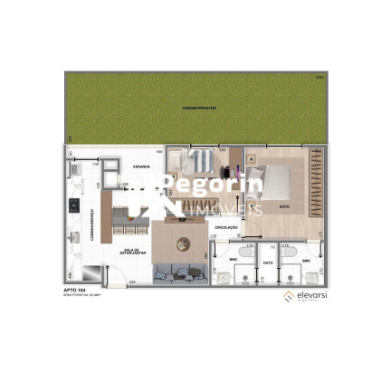 Imagem Apartamento com 2 Quartos à Venda, 96 m² em Centro - Pinhais
