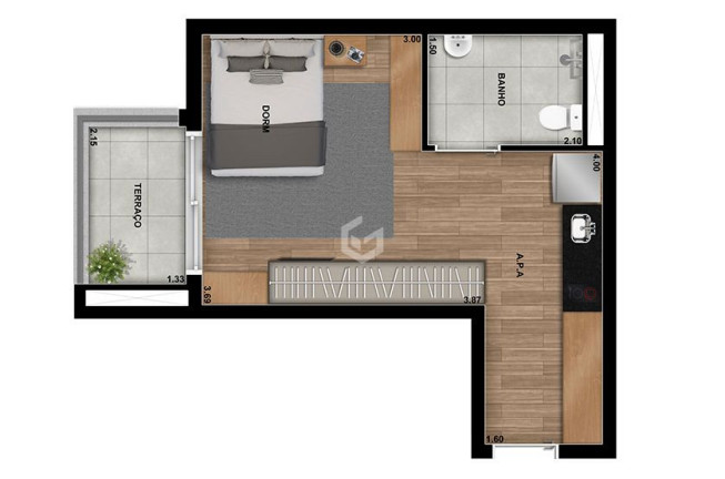 Imagem Apartamento com 1 Quarto à Venda, 25 m² em Tatuapé - São Paulo Imagem Apartamento com 1 Quarto à Venda, 25 m² em Tatuapé - São Paulo