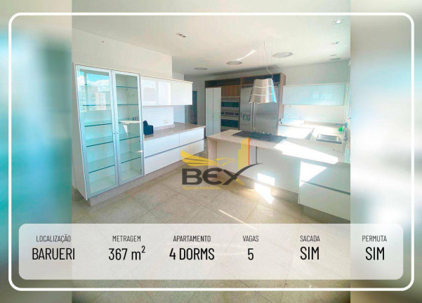 Imagem Apartamento com 4 Quartos à Venda ou Locação, 367 m² em Tamboré - Barueri Imagem Apartamento com 4 Quartos à Venda ou Locação, 367 m² em Tamboré - Barueri