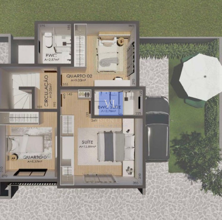 Imagem Casa com 3 Quartos à Venda, 100 m² em Xaxim - Curitiba