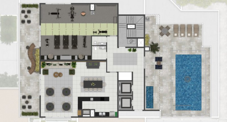 Imagem Apartamento com 3 Quartos à Venda, 127 m² em Gonzaga - Santos Imagem Apartamento com 3 Quartos à Venda, 127 m² em Gonzaga - Santos