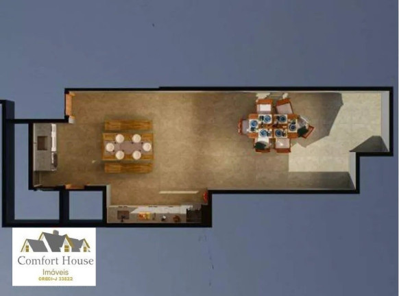 Imagem Cobertura com 2 Quartos à Venda, 119 m² em Campestre - Santo André