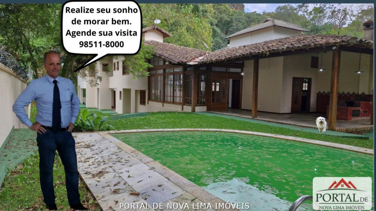 Casa com 3 Quartos à Venda, 410 m² em Ipê - Nova Lima