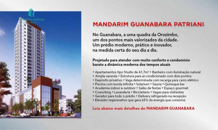 Imagem Apartamento com 1 Quarto à Venda, 41 m² em Jardim Guanabara - Campinas