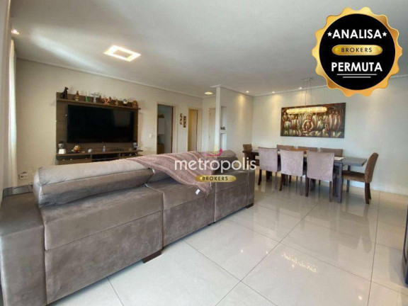 Apartamento com 3 Quartos à Venda, 144 m² em Santa Maria - São Caetano Do Sul