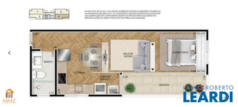 Imagem Apartamento com 1 Quarto à Venda, 38 m² em Vila Príncipe De Gales - Santo André Imagem Apartamento com 1 Quarto à Venda, 38 m² em Vila Príncipe De Gales - Santo André