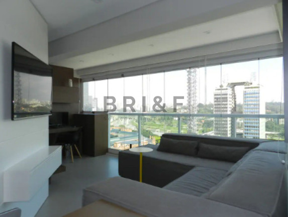 Apartamento com 1 Quarto à Venda, 49 m² em Brooklin  - São Paulo