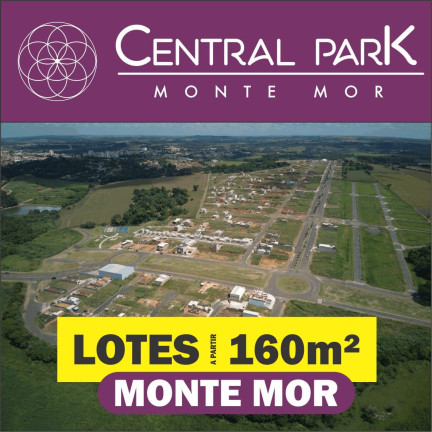 Terreno à Venda, 160 m² em Central Park - Monte Mor