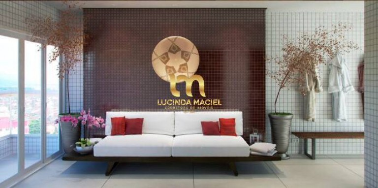 Imagem Apartamento com 2 Quartos à Venda, 68 m² em Canto Do Forte - Praia Grande