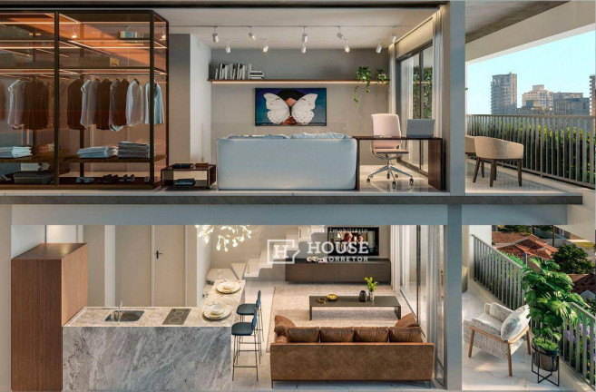 Imagem Apartamento com 1 Quarto à Venda, 51 m² em Moema - São Paulo Imagem Apartamento com 1 Quarto à Venda, 51 m² em Moema - São Paulo
