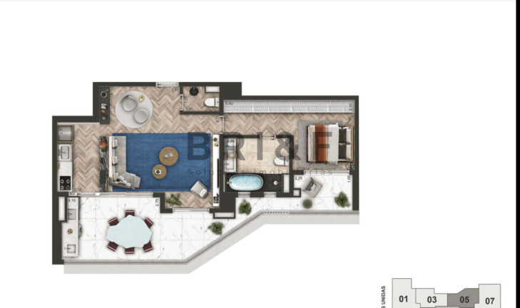 Imagem Apartamento com 3 Quartos à Venda, 114 m² em Brooklin - São Paulo Imagem Apartamento com 3 Quartos à Venda, 114 m² em Brooklin - São Paulo