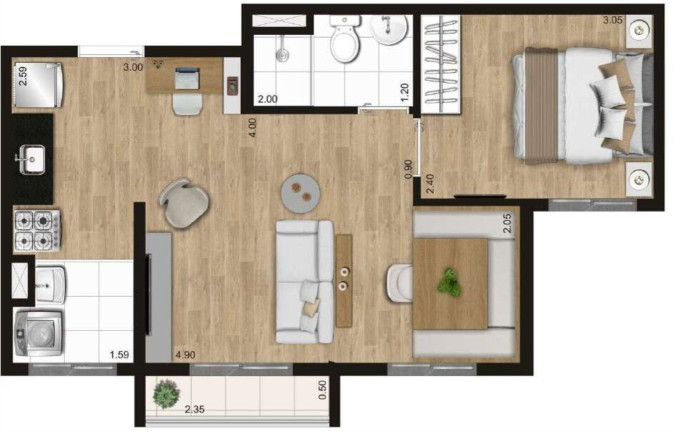 Imagem Apartamento com 2 Quartos à Venda, 39 m² em Freguesia Do ó - São Paulo Imagem Apartamento com 2 Quartos à Venda, 39 m² em Freguesia Do ó - São Paulo