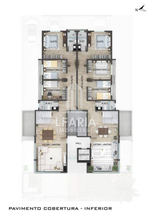 Imagem Apartamento com 3 Quartos à Venda, 93 m² em Jardim Perola Do Atlântico - Itapoá Imagem Apartamento com 3 Quartos à Venda, 93 m² em Jardim Perola Do Atlântico - Itapoá