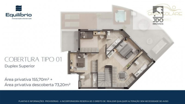 Imagem Cobertura com 3 Quartos à Venda, 229 m² em Cristo Rei - Curitiba Imagem Cobertura com 3 Quartos à Venda, 229 m² em Cristo Rei - Curitiba