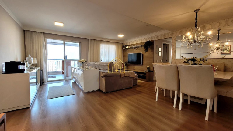 Apartamento com 3 Quartos à Venda, 115 m² em Vila Valparaíso - Santo André