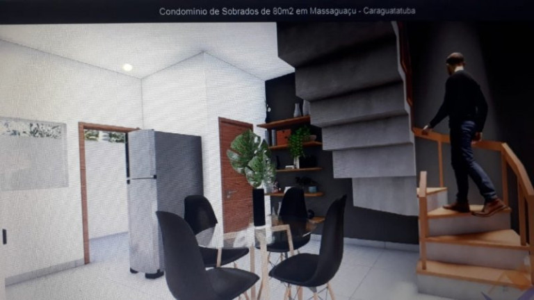 Imagem Sobrado com 2 Quartos à Venda, 80 m² em Massaguaçu - Caraguatatuba