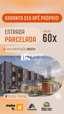Imagem Apartamento com 2 Quartos à Venda, 44 m² em Atuba - Pinhais