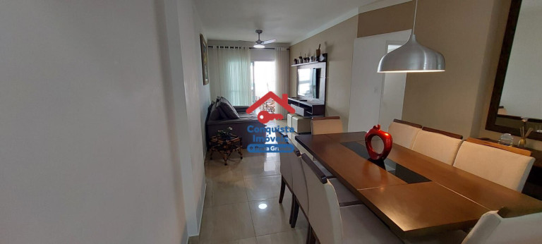 Apartamento com 3 Quartos à Venda, 122 m² em Aviação - Praia Grande