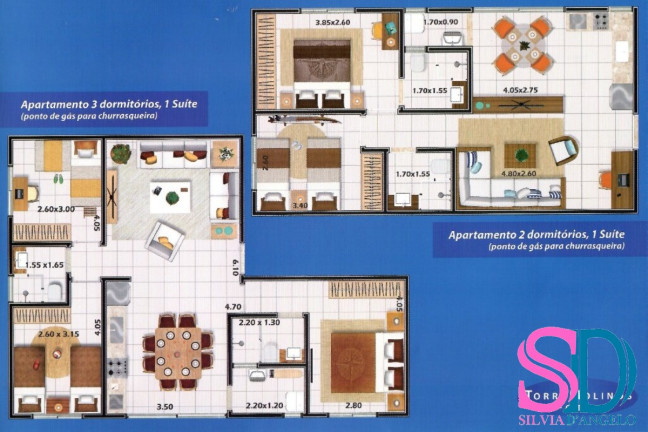 Imagem Apartamento com 2 Quartos à Venda, 74 m² em Centro - Ubatuba