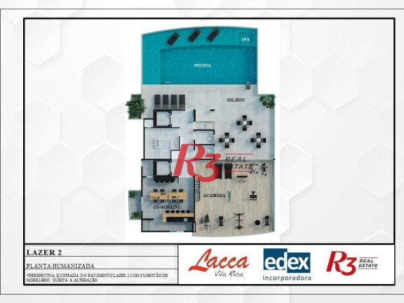 Imagem Apartamento com 1 Quarto à Venda, 66 m² em Vila Rica - Santos Imagem Apartamento com 1 Quarto à Venda, 66 m² em Vila Rica - Santos