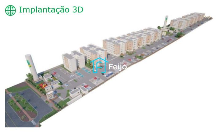 Imagem Apartamento com 2 Quartos à Venda, 38 m² em Parque Dos Anjos - Gravataí