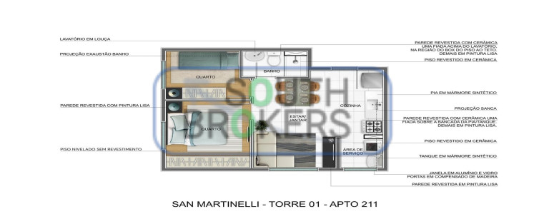Imagem Apartamento com 2 Quartos à Venda, em Aricanduva - São Paulo Imagem Apartamento com 2 Quartos à Venda, em Aricanduva - São Paulo