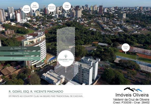 Imagem Apartamento com 3 Quartos à Venda, 156 m² em Country - Cascavel