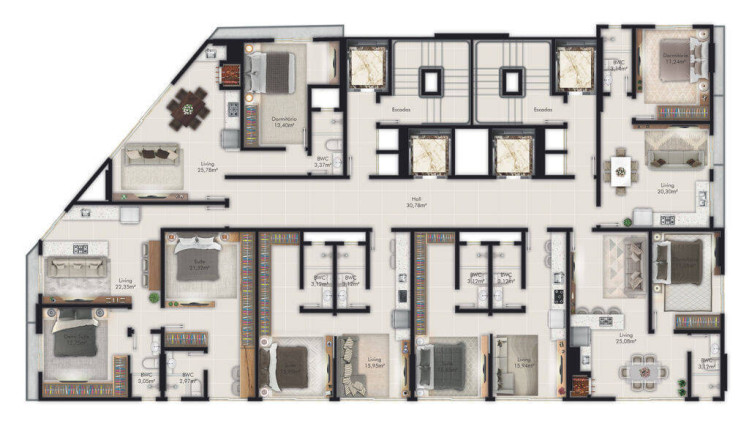 Imagem Apartamento com 1 Quarto à Venda, 40 m² em Meia Praia - Itapema Imagem Apartamento com 1 Quarto à Venda, 40 m² em Meia Praia - Itapema