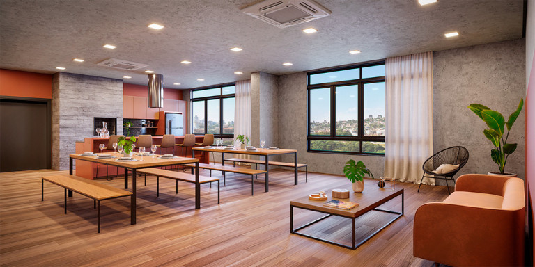 Imagem Apartamento com 1 Quarto à Venda, 49 m² em Partenon - Porto Alegre Imagem Apartamento com 1 Quarto à Venda, 49 m² em Partenon - Porto Alegre
