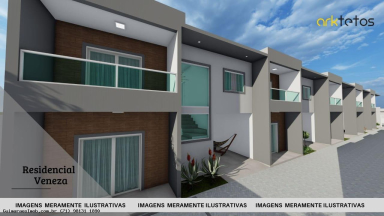 Imagem Casa com 3 Quartos à Venda, 152 m² em Recreio Ipitanga - Lauro De Freitas Imagem Casa com 3 Quartos à Venda, 152 m² em Recreio Ipitanga - Lauro De Freitas