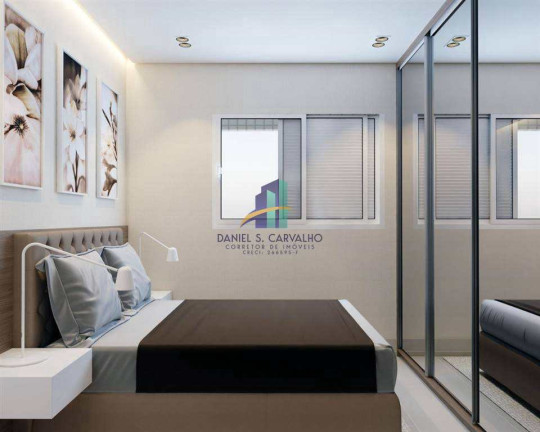 Imagem Apartamento com 1 Quarto à Venda, 54 m² em Guilhermina - Praia Grande