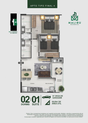 Imagem Apartamento com 2 Quartos à Venda, 73 m² em Centro - Itanhaém Imagem Apartamento com 2 Quartos à Venda, 73 m² em Centro - Itanhaém