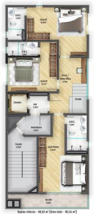 Imagem Apartamento com 4 Quartos à Venda, 181 m² em Praia Brava De Itajaí - Itajaí Imagem Apartamento com 4 Quartos à Venda, 181 m² em Praia Brava De Itajaí - Itajaí