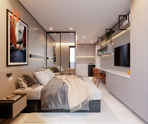 Imagem Apartamento com 2 Quartos à Venda, 53 m² em Centro Cívico - Curitiba Imagem Apartamento com 2 Quartos à Venda, 53 m² em Centro Cívico - Curitiba