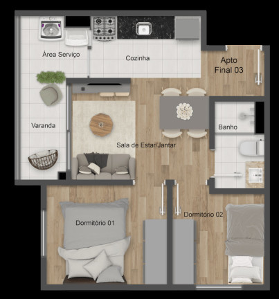 Imagem Imóvel com 2 Quartos à Venda, 37 m² em Canhema - Diadema Imagem Imóvel com 2 Quartos à Venda, 37 m² em Canhema - Diadema