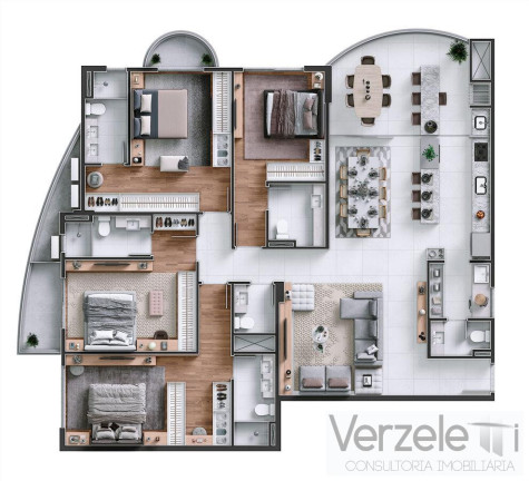 Imagem Apartamento com 3 Quartos à Venda, 151 m² em Praia Brava - Itajaí