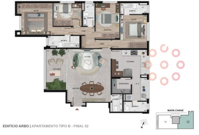 Imagem Apartamento com 4 Quartos à Venda, 80 m² em Santo Antônio - Belo Horizonte