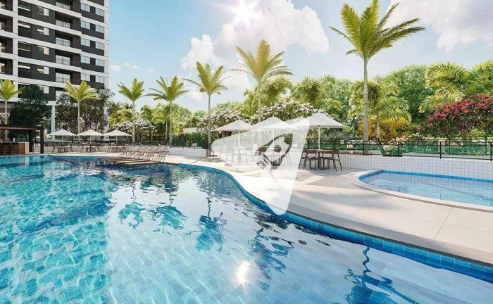Imagem Apartamento com 2 Quartos à Venda, 55 m² em Presidente Kennedy - Fortaleza