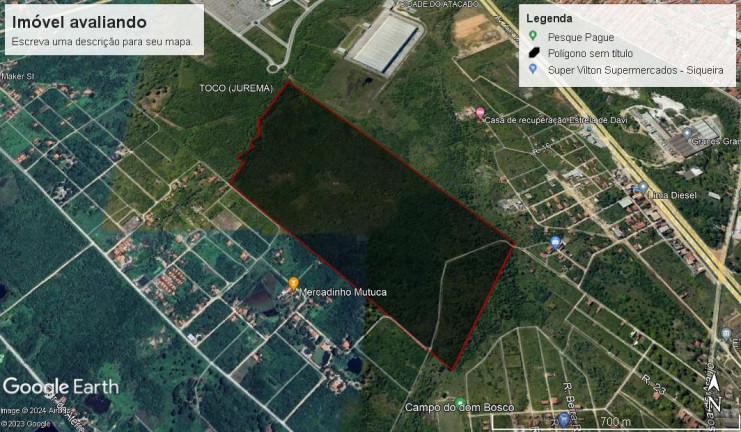 Imagem Terreno à Venda, 487.034 m² em Urucutuba (jurema) - Caucaia