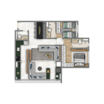 Imagem Apartamento com 3 Quartos à Venda, 126 m² em Mooca - São Paulo