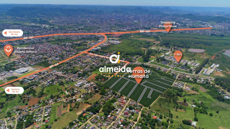 Imagem Terreno à Venda, 200 m² em Boi Morto - Santa Maria Imagem Terreno à Venda, 200 m² em Boi Morto - Santa Maria