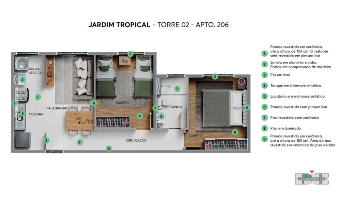 Imagem Apartamento com 2 Quartos à Venda, 93 m² em Portal Do Sol - João Pessoa Imagem Apartamento com 2 Quartos à Venda, 93 m² em Portal Do Sol - João Pessoa