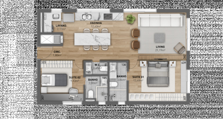 Imagem Apartamento com 2 Quartos à Venda, 142 m² em Auxiliadora - Porto Alegre