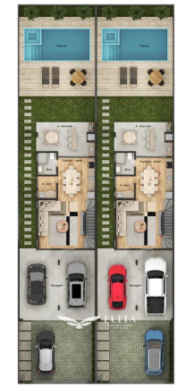 Imagem Sobrado com 3 Quartos à Venda, 143 m² em Nova Barra Velha - Barra Velha