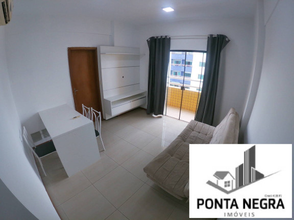 Imagem Apartamento com 1 Quarto para Alugar, 52 m² em Ponta Negra - Manaus Imagem Apartamento com 1 Quarto para Alugar, 52 m² em Ponta Negra - Manaus