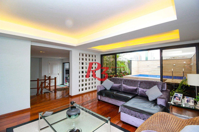 Imagem Cobertura com 3 Quartos à Venda, 310 m² em Gonzaga - Santos Imagem Cobertura com 3 Quartos à Venda, 310 m² em Gonzaga - Santos