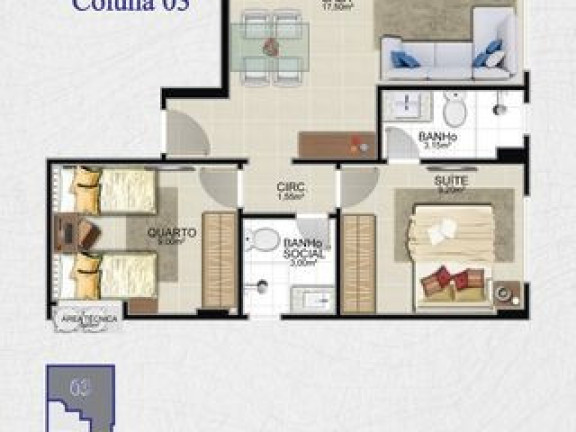 Imagem Imóvel com 2 Quartos à Venda, 55 m² em Praia Do Morro - Guarapari Imagem Imóvel com 2 Quartos à Venda, 55 m² em Praia Do Morro - Guarapari