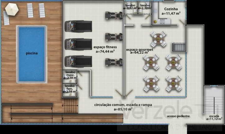 Imagem Apartamento com 1 Quarto à Venda, 45 m² em São Francisco De Assis - Camboriú