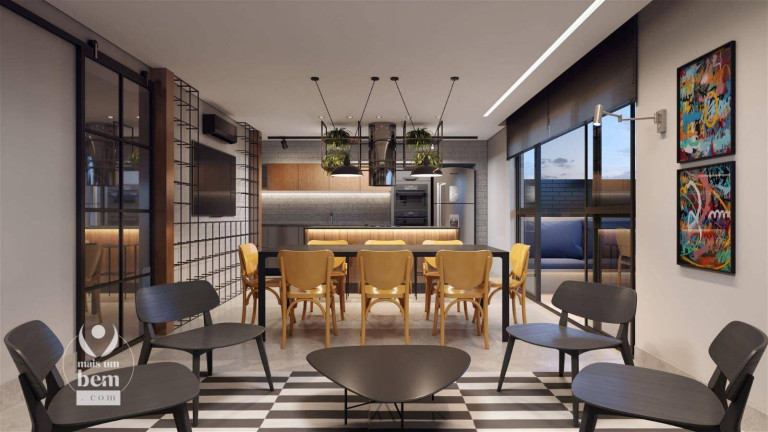 Imagem Studio com 1 Quarto à Venda, 33 m² em Mercês - Curitiba Imagem Studio com 1 Quarto à Venda, 33 m² em Mercês - Curitiba