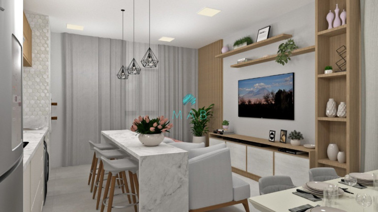 Apartamento com 2 Quartos à Venda, 63 m² em Ingleses Do Rio Vermelho - Florianópolis